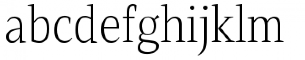 Mandrel Condensed Thin Font LOWERCASE