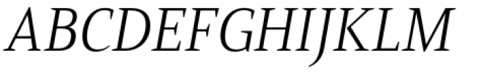 Mandrel Normal Light Italic Font UPPERCASE