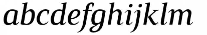 Mandrel Normal Medium Italic Font LOWERCASE