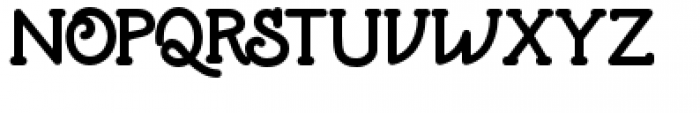 Marema Typeface Regular Font LOWERCASE
