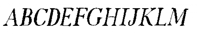 Mariken Semi Bold Italic Font UPPERCASE