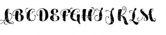 Maris Rough Black Font UPPERCASE