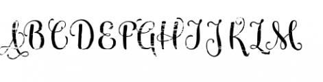 Maris Wood Regular Font UPPERCASE