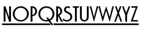 Marquisette BTN Lined Font LOWERCASE