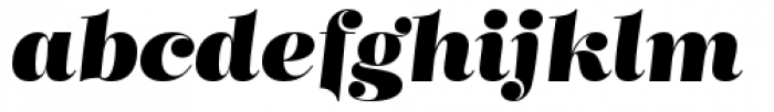Mastadoni G3 Italic Font LOWERCASE