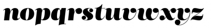 Mastadoni G3 Italic Font LOWERCASE