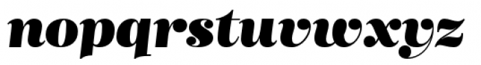 Mastadoni G5 Italic Font LOWERCASE
