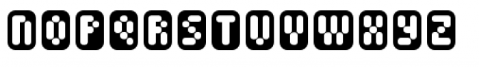 Mastertext Boxed Font LOWERCASE