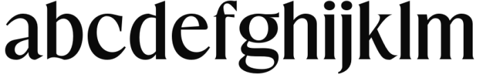 Mavitya Regular Font LOWERCASE