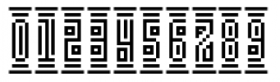 Maze Monogram Regular Font OTHER CHARS
