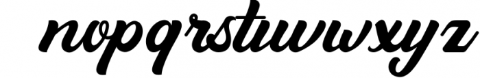 Macrosty - Bold Script Font Font LOWERCASE