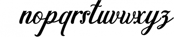 Madena Parlling - Bold Script Font 1 Font LOWERCASE