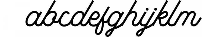 Madgue - Connected Monoline (+ EXTRAS) 1 Font LOWERCASE