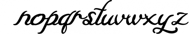 Magaretha | Handwritten Script Font Font LOWERCASE