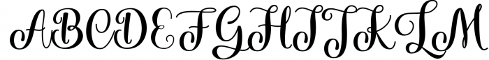 Magdala Script Font UPPERCASE