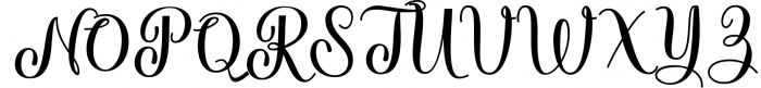 Magdala Script Font UPPERCASE