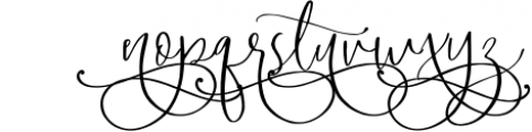 Magdaline - Lovely Script 1 Font UPPERCASE