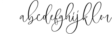 Magdaline - Lovely Script 3 Font LOWERCASE