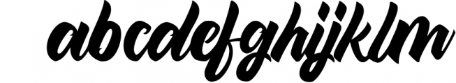 Maghody Script Font LOWERCASE