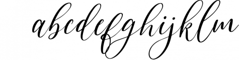 Magic & Chic Script Font Font LOWERCASE