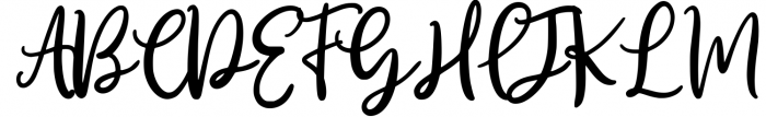 Magically Stylish Handwritten Font UPPERCASE
