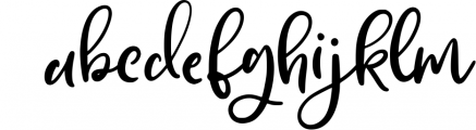 Magically Stylish Handwritten Font LOWERCASE