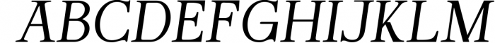 Magilla - Elegant Modern Serif 1 Font UPPERCASE