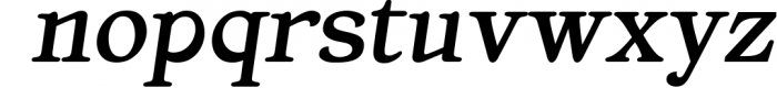 Magilla - Elegant Modern Serif 3 Font LOWERCASE