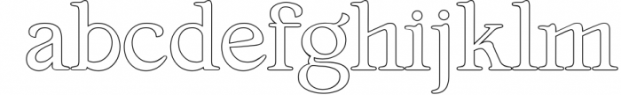 Magilla - Elegant Modern Serif 4 Font LOWERCASE