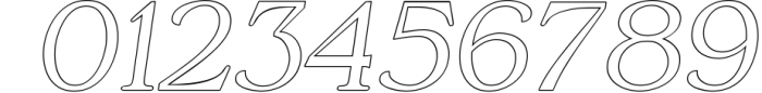 Magilla - Elegant Modern Serif 5 Font OTHER CHARS