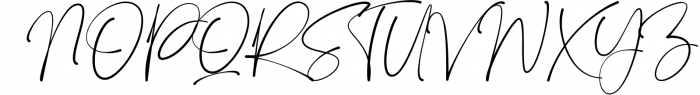 Magis Authentic - Signature Font Font UPPERCASE