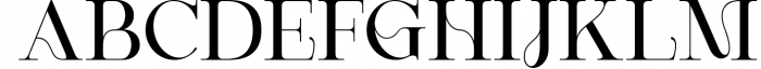 Magna | Modern Serif font Font UPPERCASE