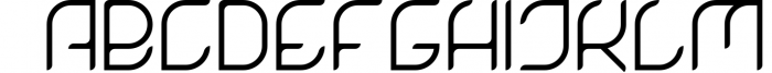 Magnetica Font - Modern Sans Serif 3 Font UPPERCASE