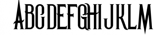 Magneto - Vintage Style Font 5 Font LOWERCASE