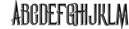 Magneto - Vintage Style Font 7 Font LOWERCASE