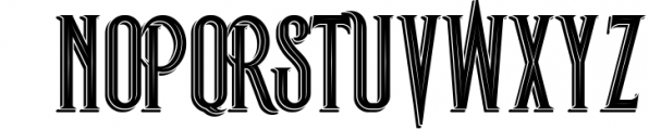 Magneto - Vintage Style Font Font LOWERCASE