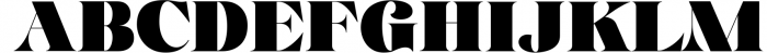 Magrit - Pretty bold display serif Font UPPERCASE