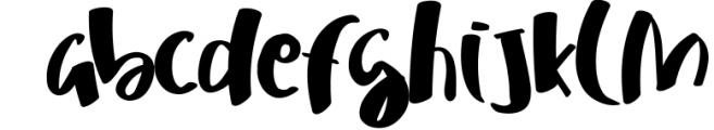 Mahatma Typeface Font LOWERCASE