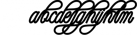 Mahegrena 4 Font LOWERCASE