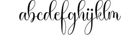 Makayla - Lovely Script Font Font LOWERCASE