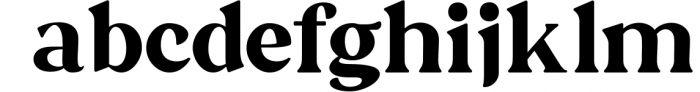 Malevolent - Serif Font Font LOWERCASE