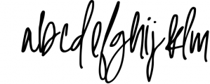 Malibu | Handwritten Font + Extras 1 Font LOWERCASE