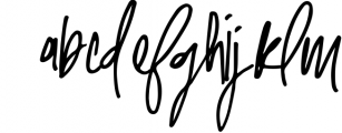 Malibu | Handwritten Font + Extras 2 Font LOWERCASE