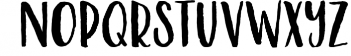 Malibu Punch, a textured brush font Font UPPERCASE