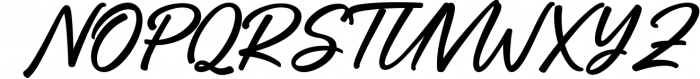 Mallians | Bold Signature Font Font UPPERCASE