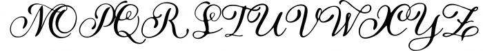 Mandalica // Christmas Script Font 2 Font UPPERCASE
