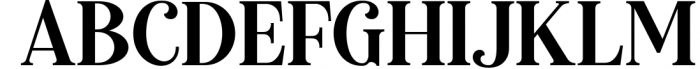 Mandalika - Modern Bold Serif Font UPPERCASE