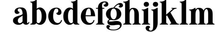 Mandalika - Modern Bold Serif Font LOWERCASE