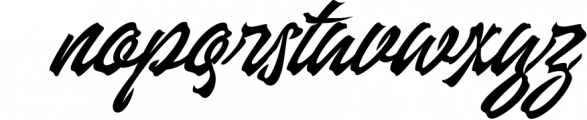 Manhattan Brush - Ink Script Font Font LOWERCASE