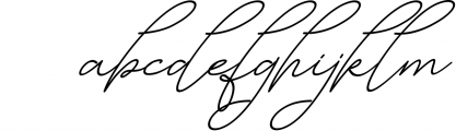 Manhattan Signature Font LOWERCASE